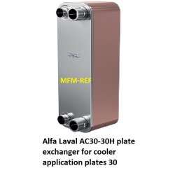 AC30-30H Alfa Laval gesoldeerde platenwisselaar voor koeler toepassing