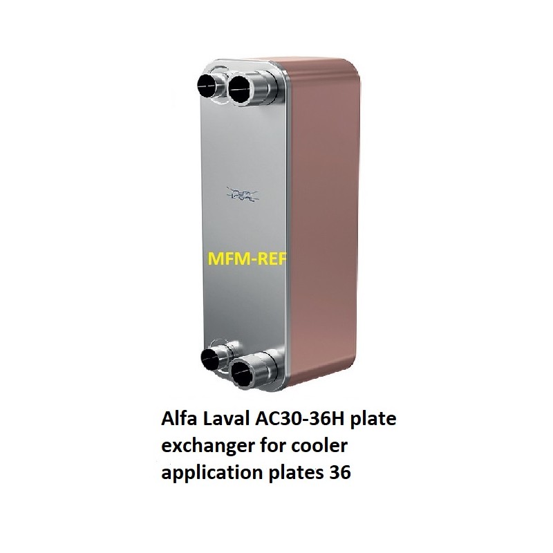 AC30-36H Alfa Laval Intercambiador de places para el uso refrigerador
