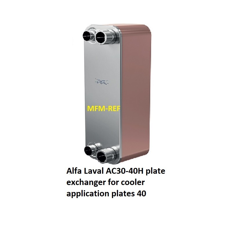 AC30-40H Alfa Laval échangeur à plaques pour application refroidisseur