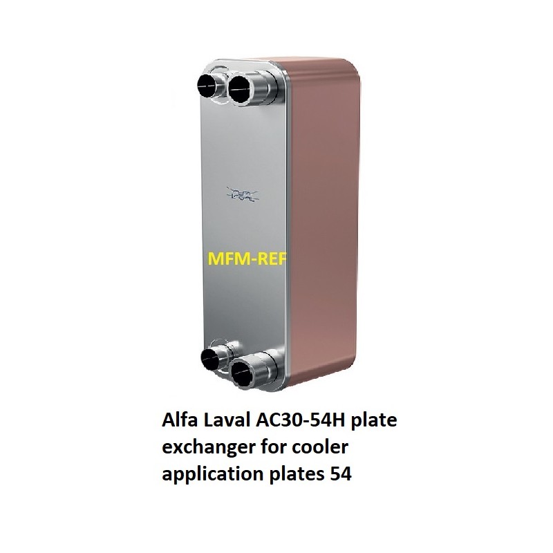 AC30-54H Alfa Laval trocador de calor de placa soldada para  resfriador