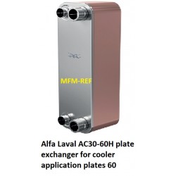 Alfa Laval AC30-60H gesoldeerde platenwisselaar voor koeler toepassing