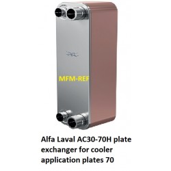 AC30-70H Alfa Laval Intercambiador de places para el uso refrigerador
