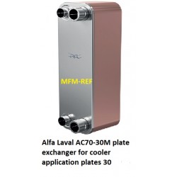 AC70-30M Alfa Laval gesoldeerde platenwisselaar voor koeler toepassing