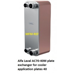 AC70-40M Alfa Laval Intercambiador de places para el uso refrigerador