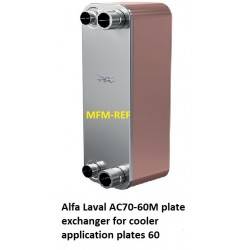 AC70-60M Alfa Laval trocador de calor de placa soldada para aplicação de resfriador
