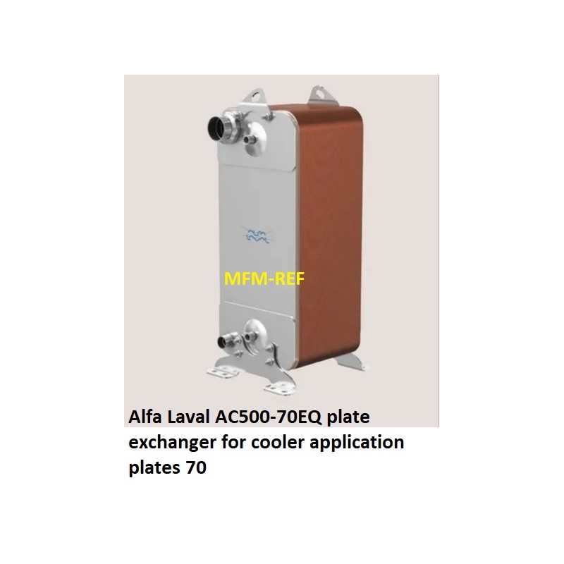 AC500-70EQ Alfa Laval trocador de calor de placa soldada de resfriador