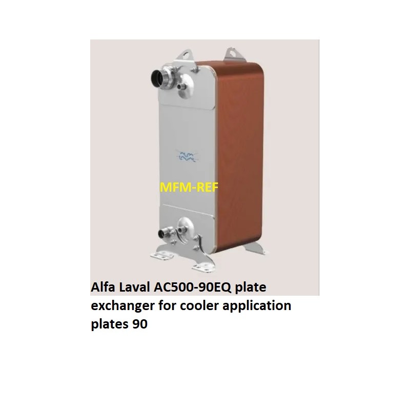 AC500-90EQ Alfa Laval trocador de calor de placa soldada de resfriador