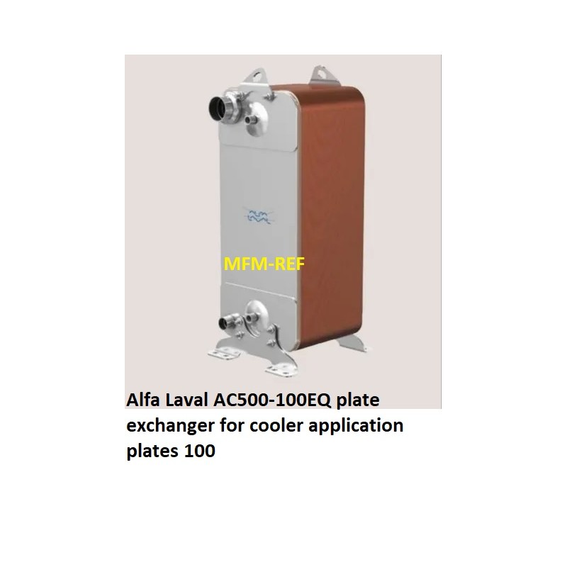 AC500-100EQ Alfa Laval intercambiador de places para uso refrigerador