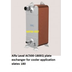 AC500-180EQ Alfa Laval gesoldeerde platenwisselaar koeler toepassing