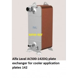 AC500-142DQ Alfa Laval gesoldeerde platenwisselaar koeler toepassing