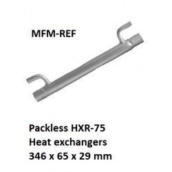 Packless HXR-75 échangeurs de chaleur 346 x 65 x 29 mm