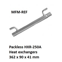 Packless HXR-250A échangeurs de chaleur 362 x 90 x 41 mm