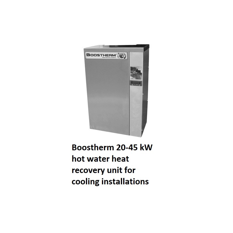 Boostherm 20kW-45kW hot water heat recovery unit cooling installations