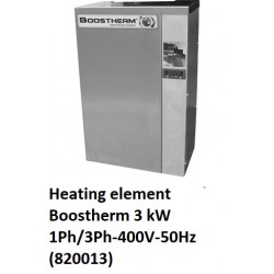 élément chauffant Boostherm 3 kW 1Ph/3Ph-400V-50Hz (820013)