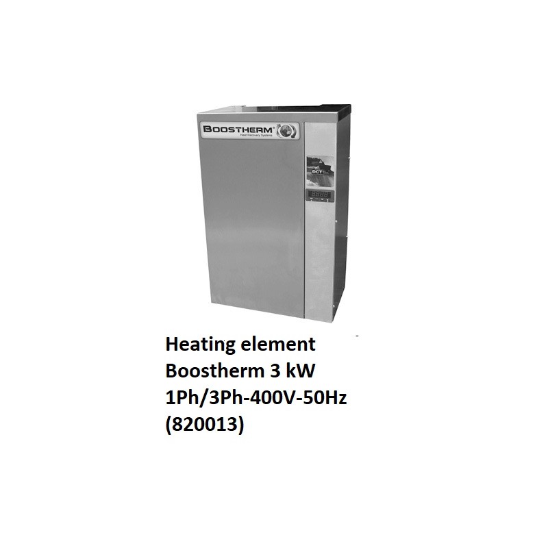 elemento de aquecimento Boostherm 3 kW 1Ph/3Ph-400V-50Hz (820013)