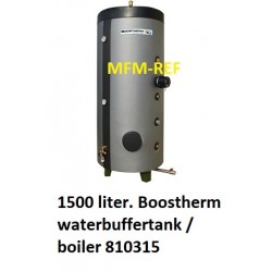 1500 ltr. Boostherm water buffer tank / boiler 81035