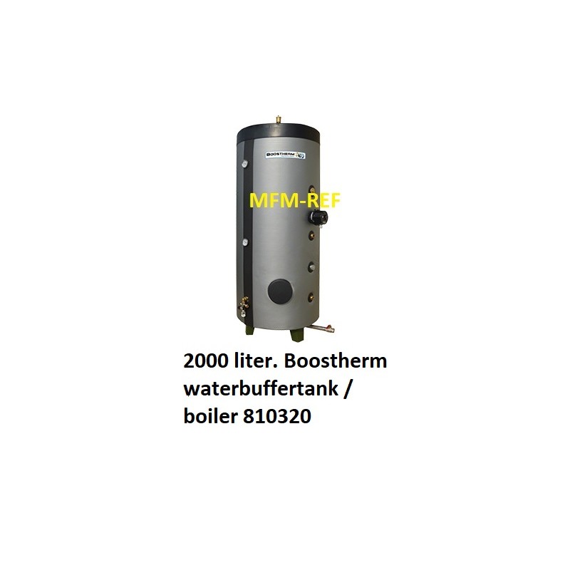 Boostherm 2000 ltr. tanque de reserva de água / caldeira 810320