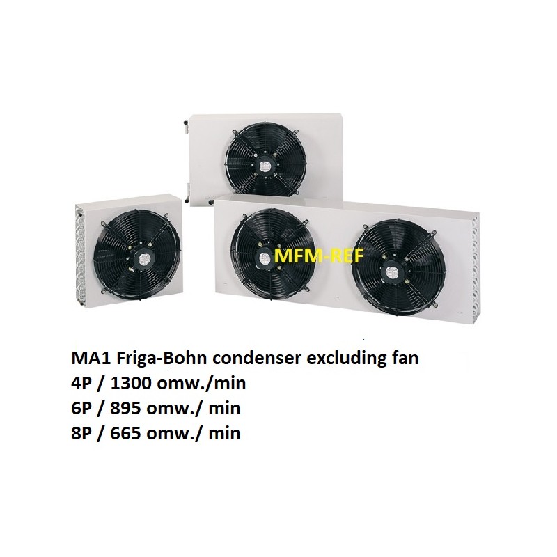 MA1 Friga-Bohn condensador excluindo ventilador