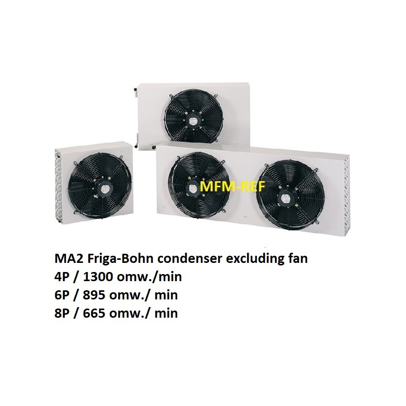 MA2 Friga-Bohn condenser exclusief ventilator