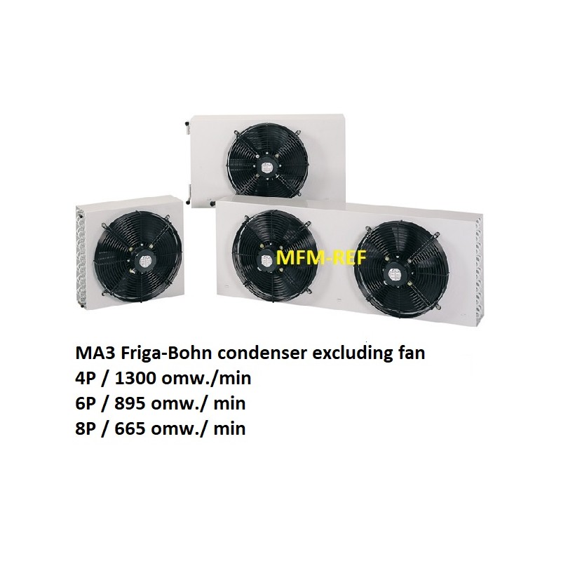 MA3 Friga-Bohn condenser exclusief ventilator