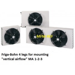 Friga-Bohn 4 poten voor MA condensor verticale luchtstroom
