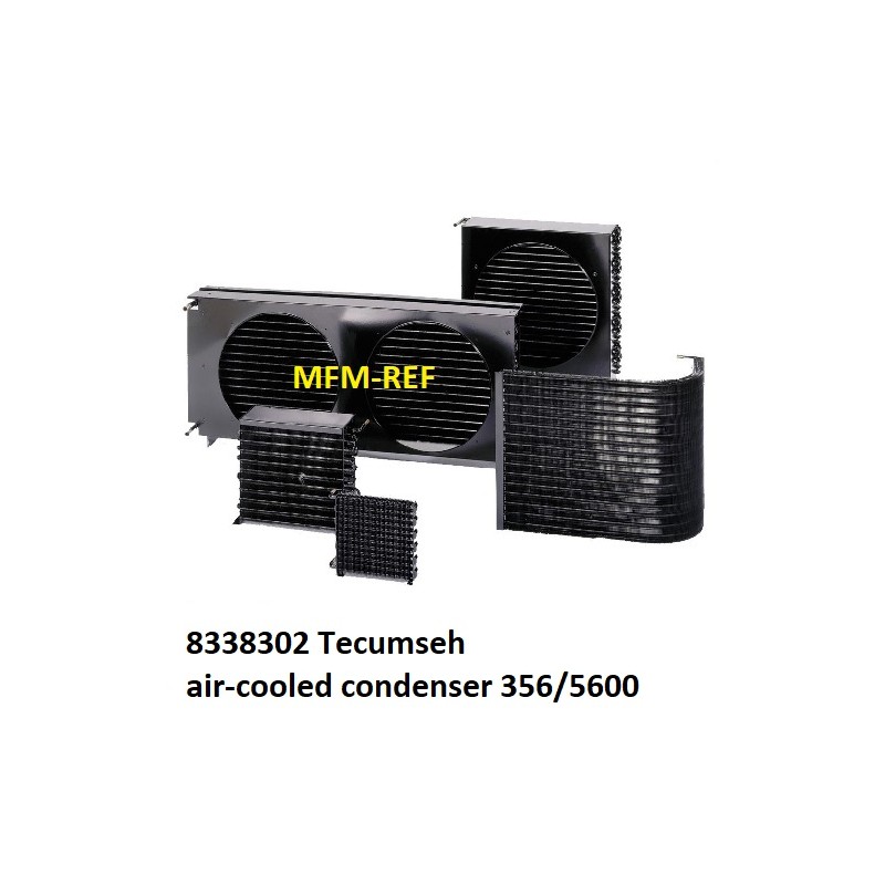 8338302 Tecumseh designação de modelo de condensador resfriado a ar 356/5600