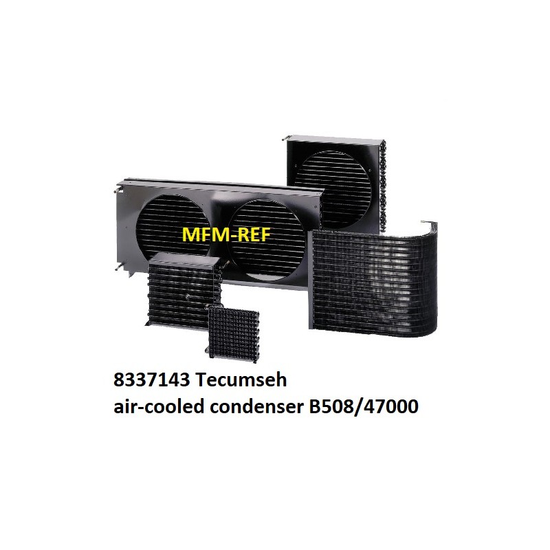 8337143 Tecumseh designação de modelo de condensador refrigerado a ar B508/47000