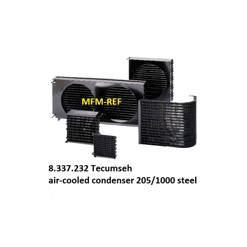 8337232 Tecumseh condenseur refroidi par air 205/1000 acciaio