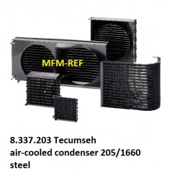 8337203 Tecumseh condenseur refroidi par air 205/1660 acciaio