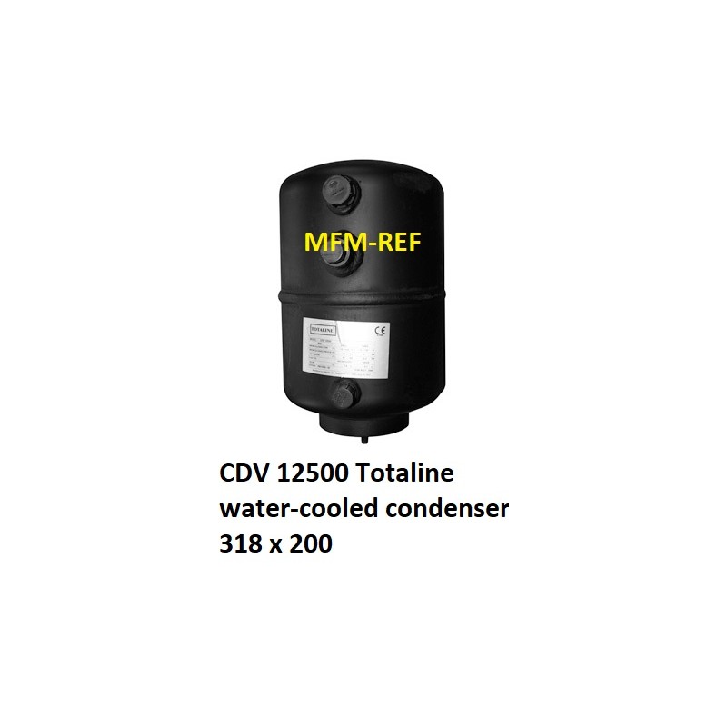 CDV12500 TOTALINE condensadores refrigerados a água verticalmente