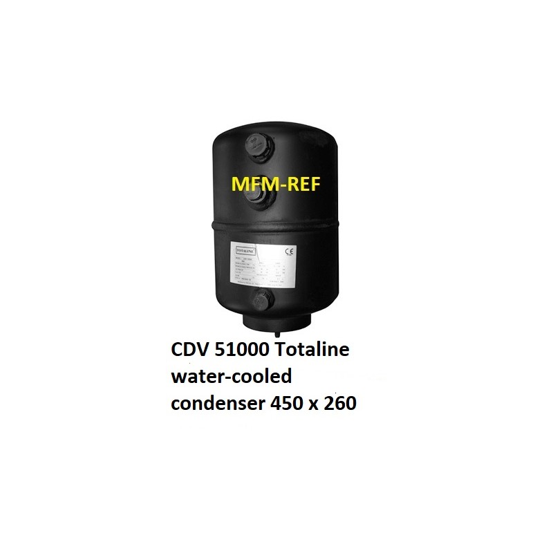 CDV51000 condensadores refrigerados por agua