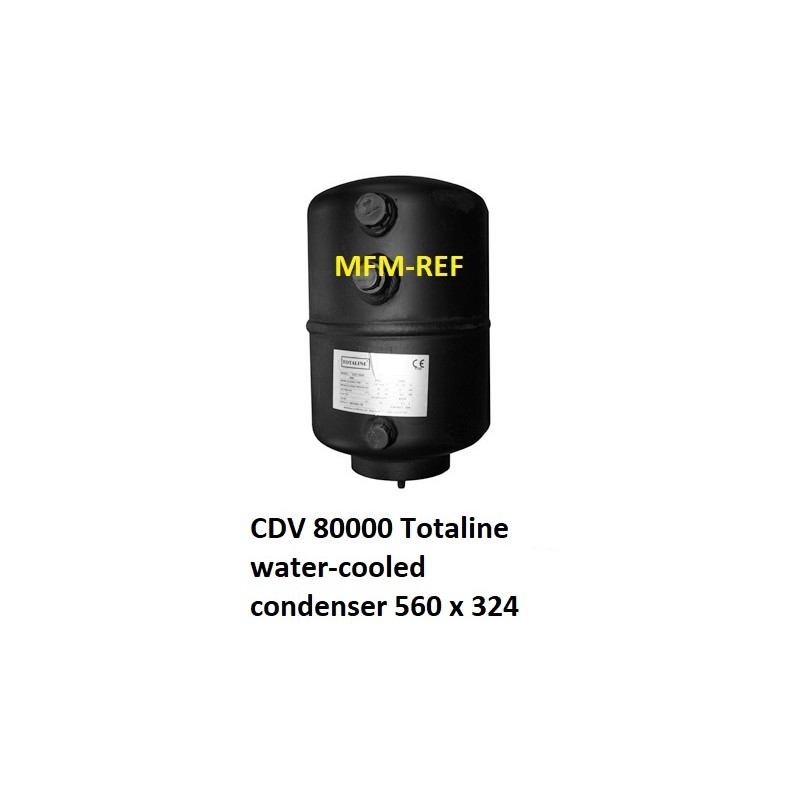 CDV80000 TOTALINE condensador refrigerado a água verticalmente