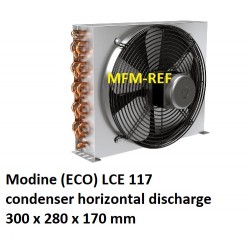 Modine (ECO) LCE 117 condensador que sopla horizontalmente