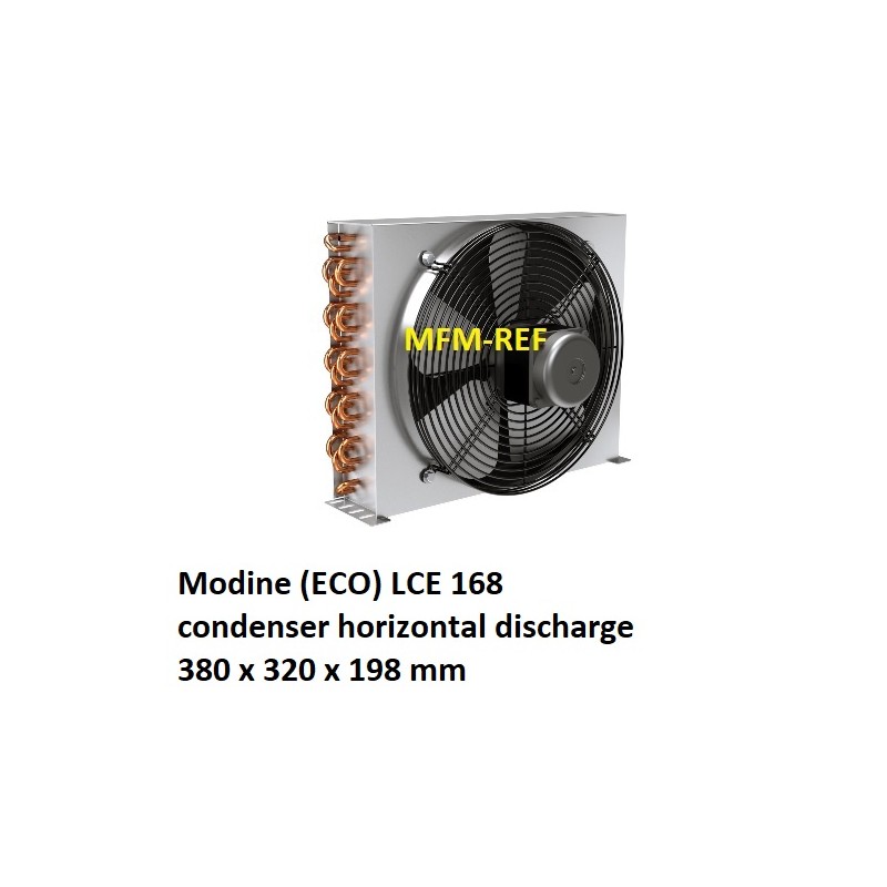 Modine (ECO) LCE 213 condensador que sopla horizontalmente