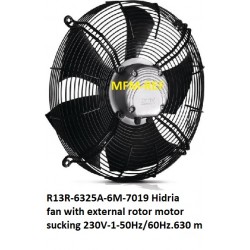 R13R-6325A-6M-7019 Hidria Lüfter  230V-1-50Hz/60Hz.  630 mm