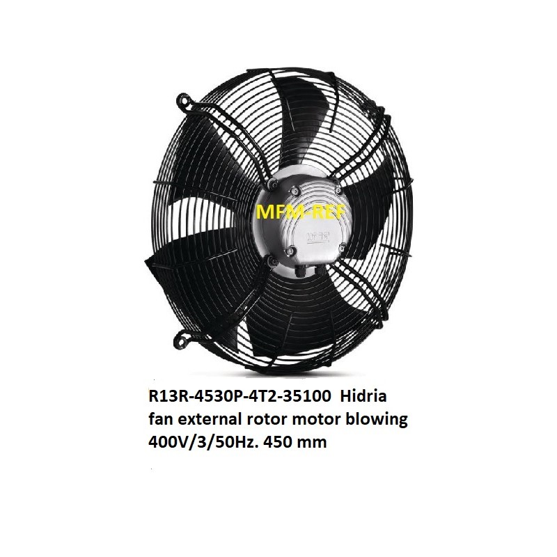 R13R-4530P-4T2-35100 Hidria ventilateur moteur 400V/3/50Hz. 450 mm