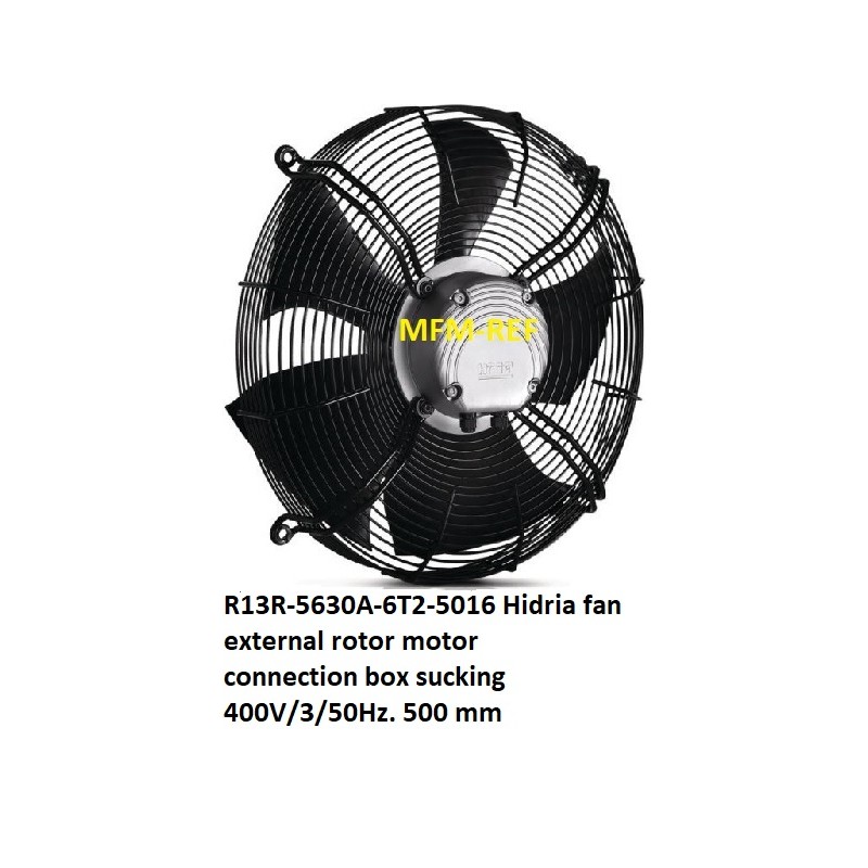 R13R-5630A-6T2-5016 Hidria ventilador motor de rotor externo, succión