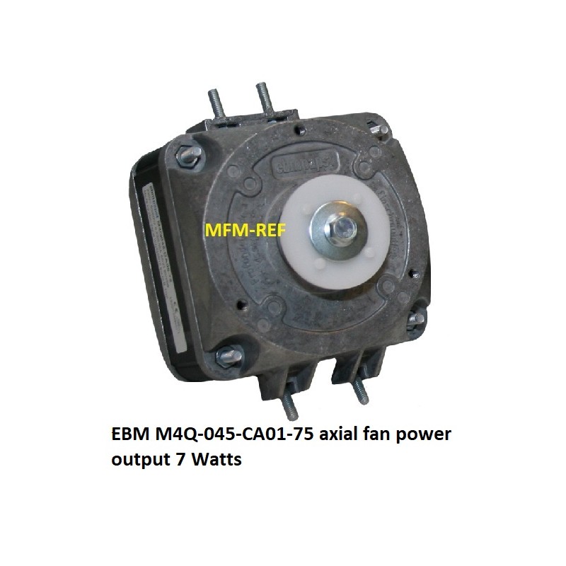 M4Q-045-CA01-75 EBM ventilator afgegeven vermogen 7 watt
