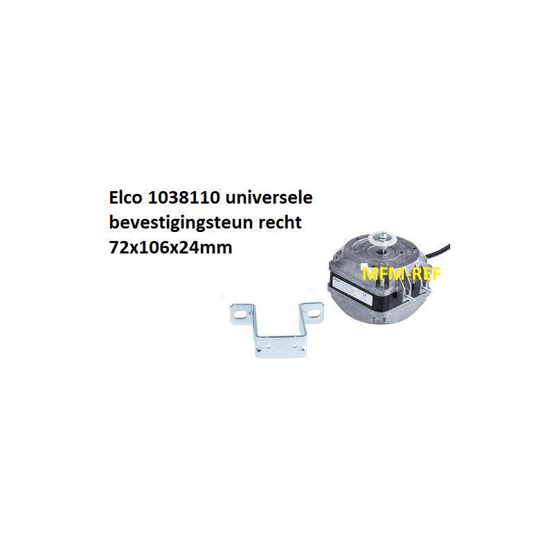 Elco 72x106x24 universel support de montage support droit 1038110