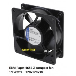4656Z EBM Papst compact ventilateur 19 Watts 120x120x38