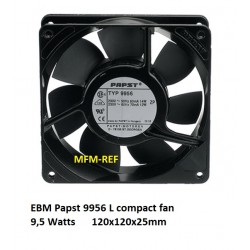 9956 L EBM Papst compact ventilateur 120x120x25  9,5 W.