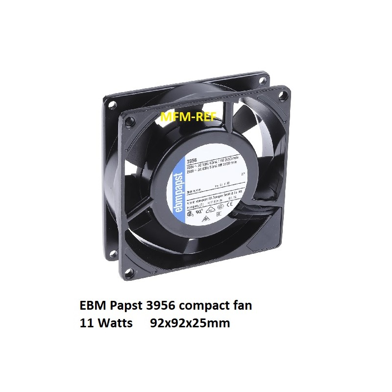 3956 EBM PAPST compact fan 11 Watts
