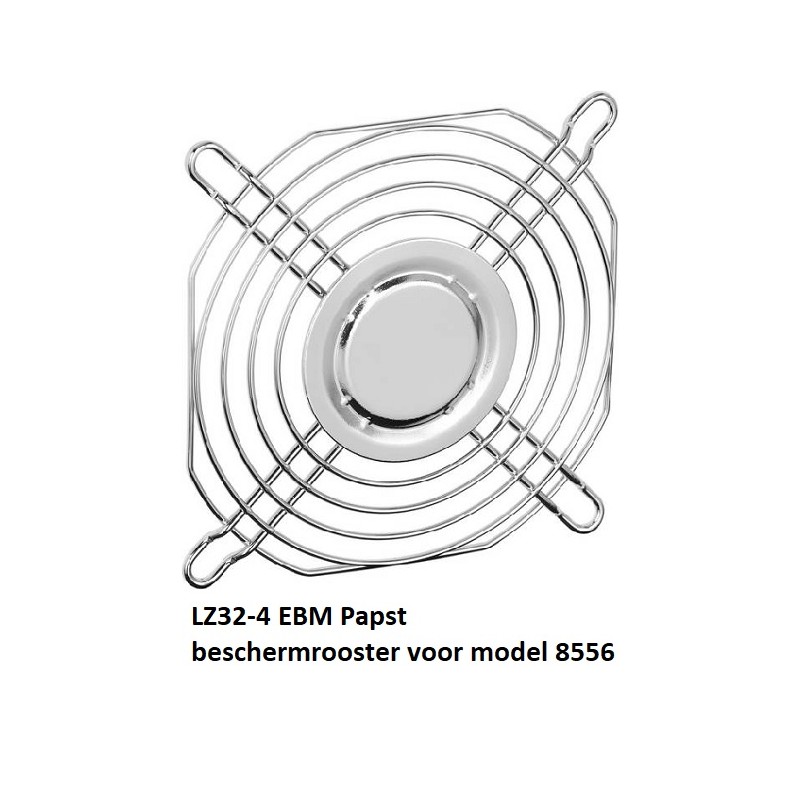 LZ32-4 EBM Papst beschermrooster   voor model 8556