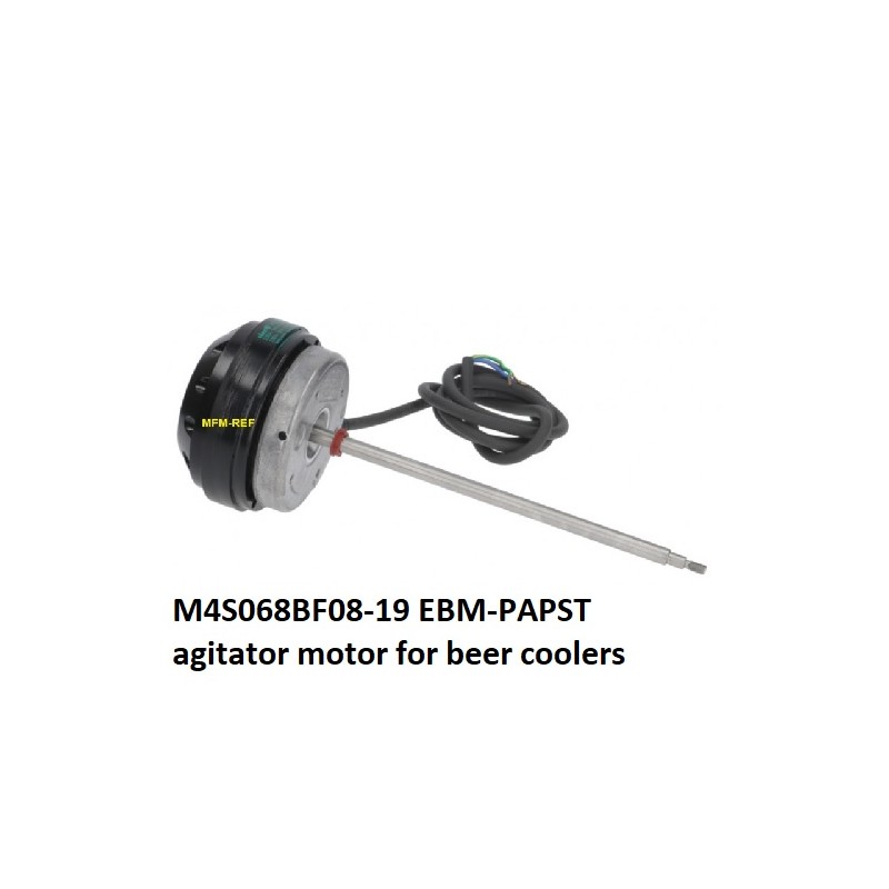 EBM-PAPST M4S068-BF08-19 agitator motor for beer coolers