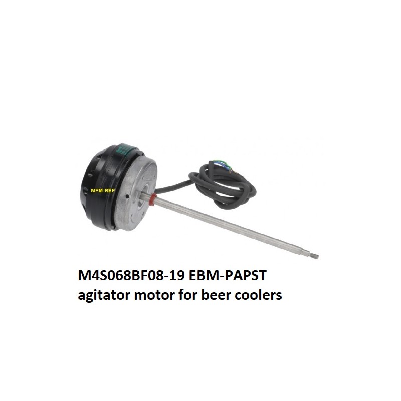 M4S068BF08-19 EBM-PAPST moteur agitateur pour les panachés de bière M4S068BF08-19 EBM-PAPST moteur agitateur pour les panachés de bière