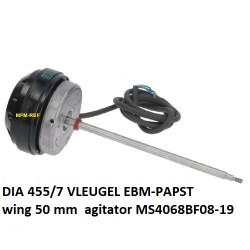 DIA 455/7 VLEUGEL EBM-PAPST wing 50mm  agitator MS4068BF08-19