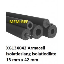 XG-13X042 Armaflex manguera del aislamiento, grueso del aislamiento 13mm x 42mm