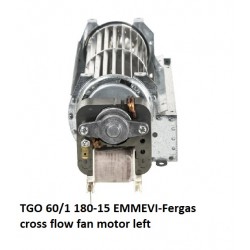TGO 60/1 180-15 EMMEVI  Motor Bau Links Querstrom-Lüfter motor