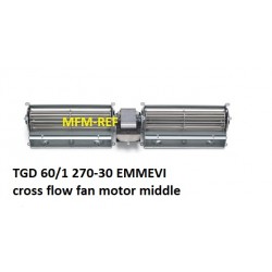 TGD 60/1 270-30 EMMEVI dwars stroom ventilator﻿ midden