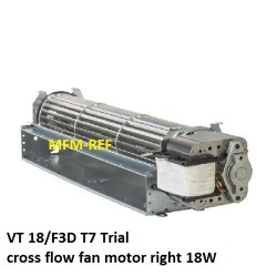 VT 18/F3D T7 Trial Cross Flow rechten Lüfter